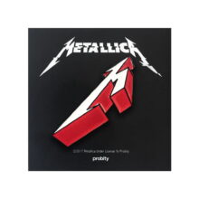 Packaging of M 3D Logo Enamel Pin