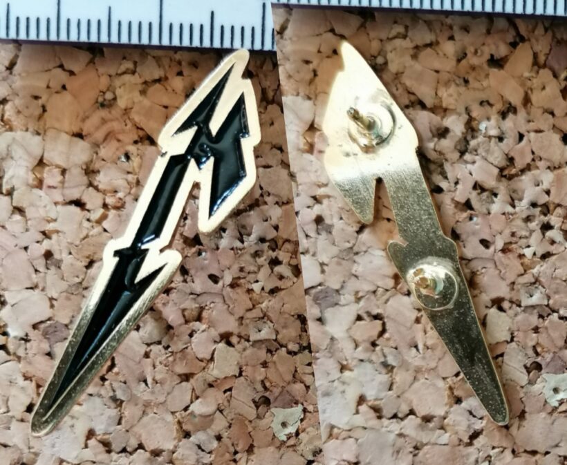 Second picture of M Logo Enamel Pin