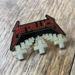 Master of Puppets Album Cover Enamel Pin
