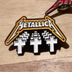 Master of Puppets Album Cover Enamel Pin