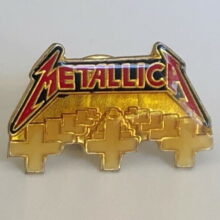 Master of Puppets Album Cover Enamel Pin