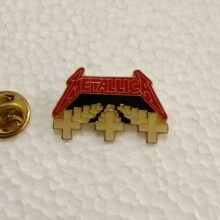 Master of Puppets Album Cover Enamel Pin Master of Puppets Album Cover Enamel Pin