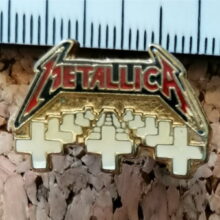 Master of Puppets Album Cover Enamel Pin