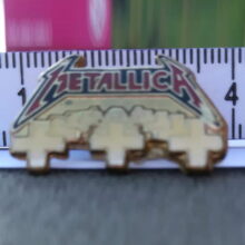 Fourth picture of Master of Puppets Album Cover Enamel Pin