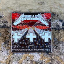 Master of Puppets Album Cover Enamel Pin Master of Puppets Album Cover Enamel Pin