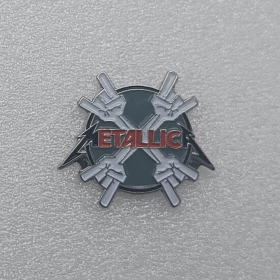Metal Horns Enamel Pin
