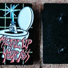 Second picture of X Second picture of Metal Up Your Ass Enamel Pin