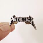 Metallica 3D Logo Enamel Pin