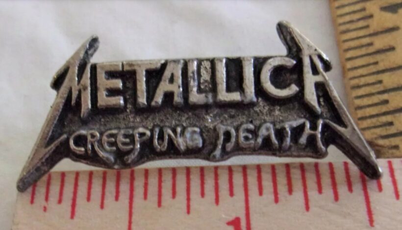 Third picture of Metallica Creeping Death Die Struck Pin Third picture of Metallica Creeping Death Die Struck Pin