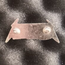 Back of Metallica Creeping Death Die Struck Pin Back of Metallica Creeping Death Die Struck Pin