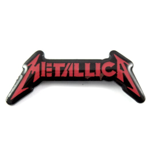 Metallica Custom Logo Enamel Pin