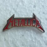 Metallica Custom Logo Enamel Pin