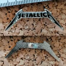 Second picture of Metallica Death Magnetic Logo Enamel Pin