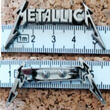 Second picture of X Second picture of Metallica Death Magnetic Logo Enamel Pin