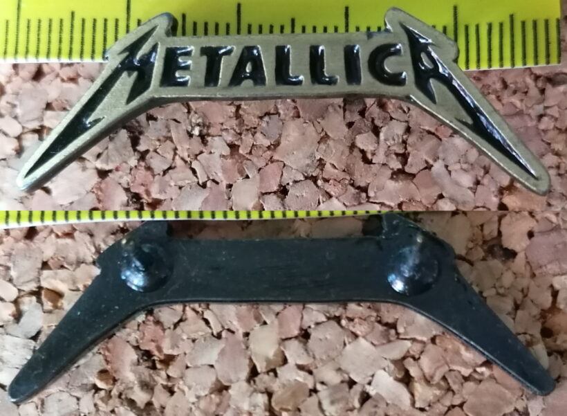 Second picture of X Second picture of Metallica Death Magnetic Logo Enamel Pin