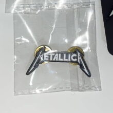 Metallica Death Magnetic Logo Enamel Pin
