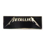 Metallica Death Magnetic Logo Square Enamel Pin