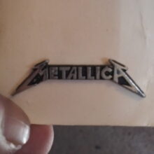 Metallica Enamel Pin - Ride The Lightning Tour