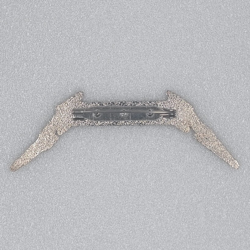 Back of Metallica Hardwired Logo Enamel Pin Back of Metallica Hardwired Logo Enamel Pin