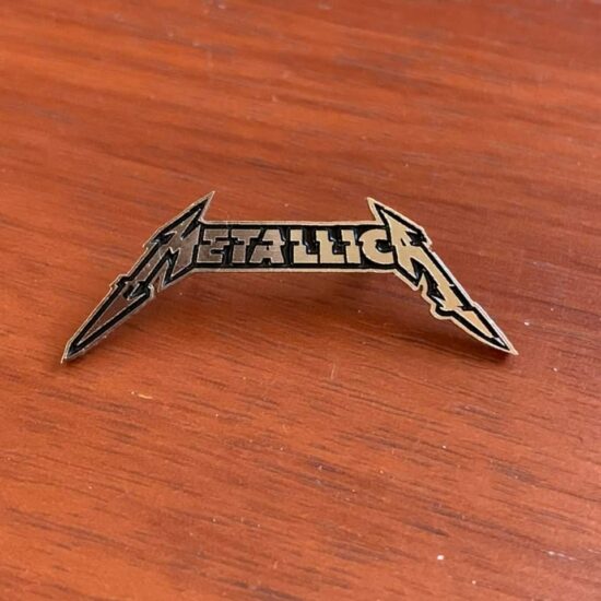 Metallica Hardwired Logo Enamel Pin