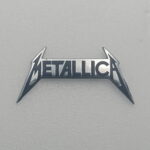 Metallica Kill 'Em All Black Logo Enamel Pin