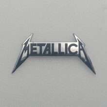 Metallica Kill 'Em All Black Logo Enamel Pin Metallica Kill 'Em All Black Logo Enamel Pin