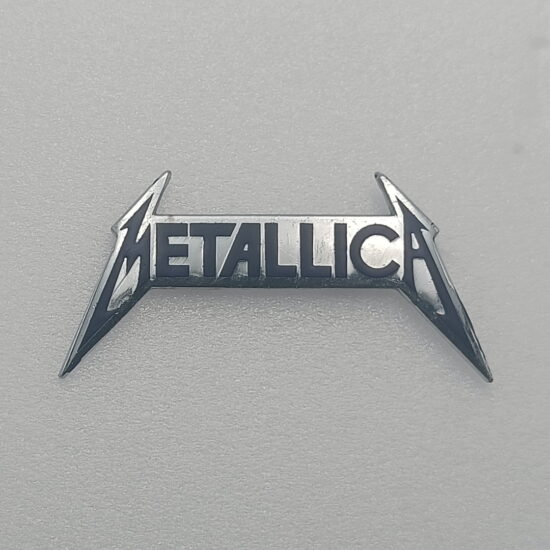 Metallica Kill 'Em All Black Logo Enamel Pin