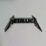Metallica Kill 'Em All Black Logo Enamel Pin