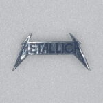 Metallica Kill 'Em All Blue Logo Enamel Pin