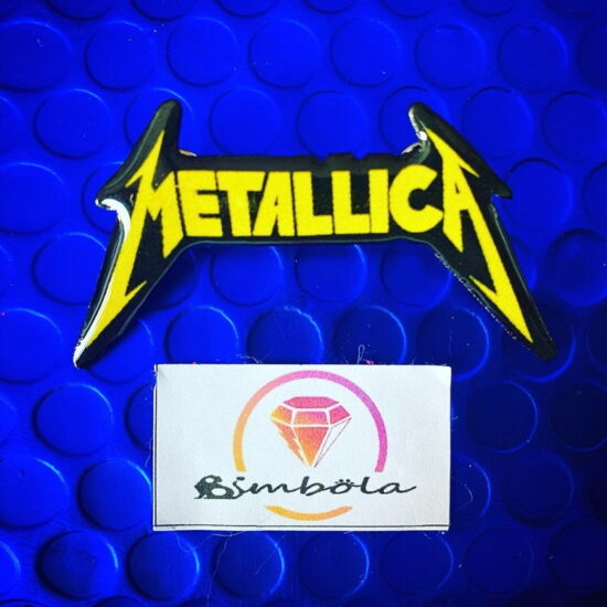 Metallica Kill 'Em All Logo Acrylic Pin