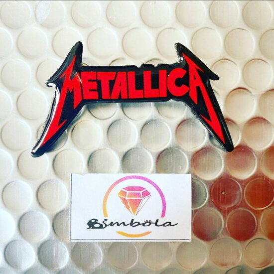 Metallica Kill 'Em All Logo Acrylic Pin
