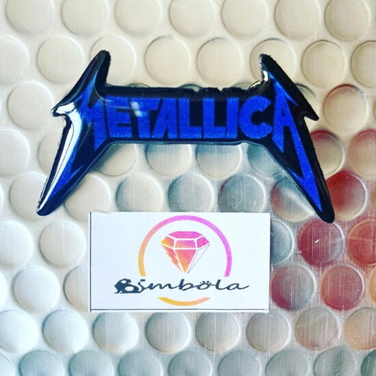Metallica Kill 'Em All Logo Acrylic Pin