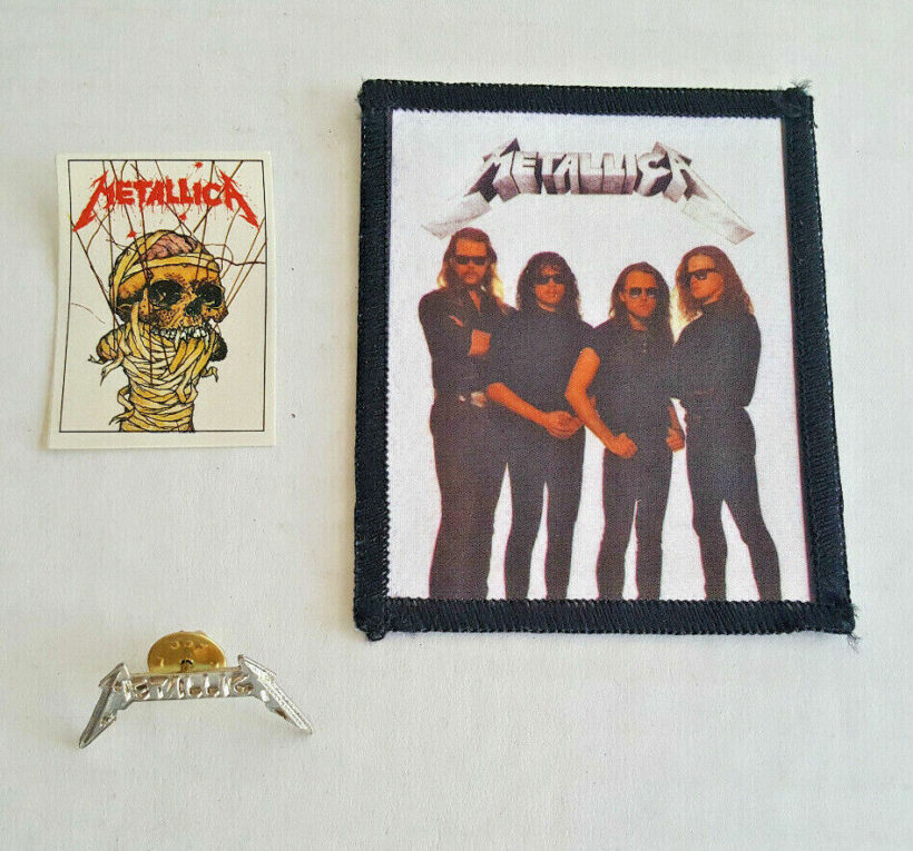 Second picture of the packaging of Metallica Kill 'Em All Logo Die Struck Pin
