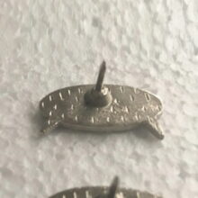 Back of Metallica Kill 'Em All Logo Elliptic Enamel Pin Back of Metallica Kill 'Em All Logo Elliptic Enamel Pin