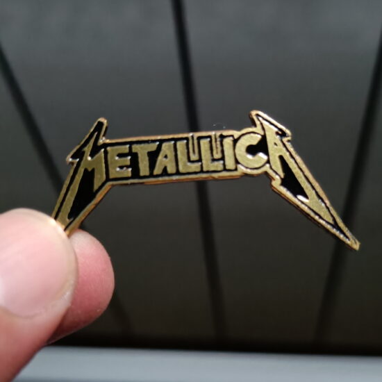 Metallica Kill 'Em All Logo Enamel Pin