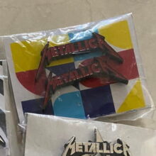 Metallica Kill 'Em All Logo Enamel Pin