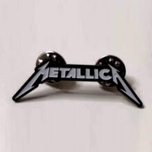 Metallica Kill 'Em All Logo Enamel Pin