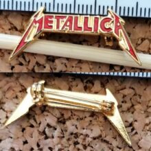 Second picture of X Second picture of Metallica Kill 'Em All Logo Enamel Pin