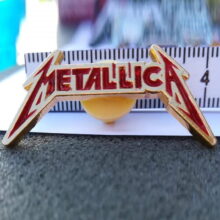 Metallica Kill 'Em All Logo Enamel Pin Metallica Kill 'Em All Logo Enamel Pin