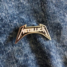 Metallica Kill 'Em All Logo Enamel Pin