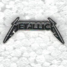 Second picture of Metallica Kill 'Em All Logo Enamel Pin