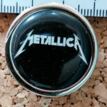 Metallica Kill 'Em All Logo Offset Printed Pin