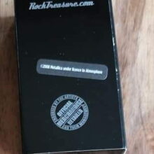 Back of the packaging of Metallica Kill 'Em All Logo Offset Printed Pin