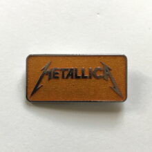 Metallica Kill 'Em All Logo Rectangular Enamel Pin