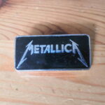 Metallica Kill 'Em All Logo Rectangular Enamel Pin