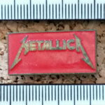 Metallica Kill 'Em All Logo Square Enamel Pin