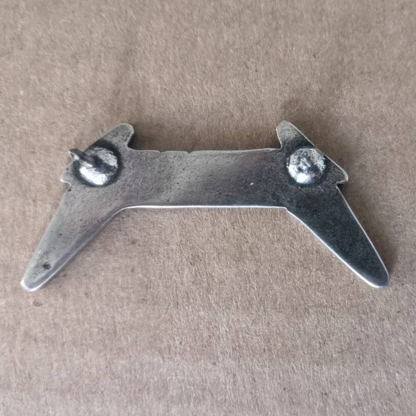 Back of Metallica Kill 'Em All Red Logo Enamel Pin