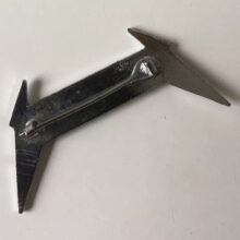 Back of Metallica Kill 'Em All Red Logo Hard Enamel Pin