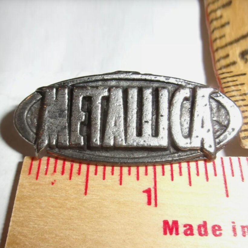 Metallica Load Logo Die Struck Pin