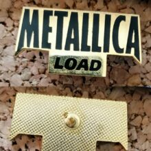 Second picture of X Second picture of Metallica Load Logo Enamel Pin